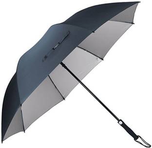 Filfora Round Handle 3 Fold Sun Protection Umbrella,Chata,Chatri Umbrella (Black) Umbrella