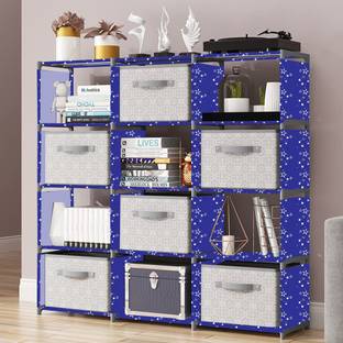 Flipkart Perfect Homes Studio Metal Open Book Shelf