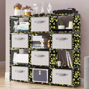 Flipkart Perfect Homes Studio Metal Open Book Shelf