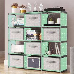 Flipkart Perfect Homes Studio Metal Open Book Shelf