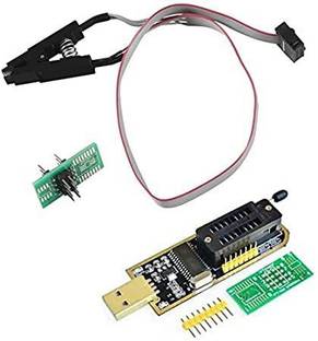 DHRUV-PRO CH341A 24 25 Series EEPROM Flash BIOS USB Programmer + SOIC8 SOP8 Flash Chip Motor Control Electronic Hobby Kit
