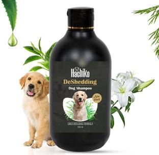 Hachiko Dog Need Dog DeShedding Shampoo Conditioner (250 ml) Anti-Bacteria Allergy Relief, Anti-dandruff, Anti-fungal, Anti-microbial Artificial Fragrance Free Dog Shampoo
