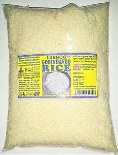 LUKOOG Gobindobhog Rice 400g Gobindobhog Rice (Small Grain, Raw)