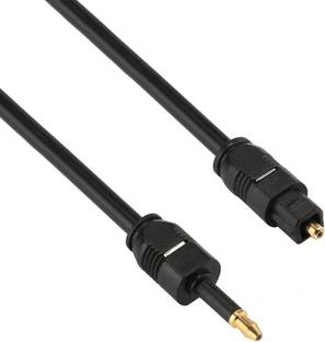 Etzin Fiber Optical Cable 3 m NA Optical 3.5mm Mini Toslink Male Digital Optical Audio Cable(EPL-697OC)