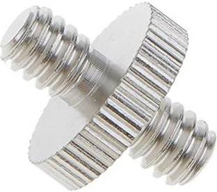 ULTRABYTES 1/4" to 1/4" Convert Screw Adapter for Tripod and Head (Pack of 2 ) Flash Shoe Adapter