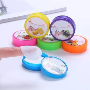 ShopCircuit Nail Polish Remover Pads Wipes Pack of 6