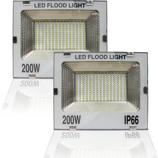 VIYASHA New High Power/ 200 watt /LED/flood light/outdoor lamps/light outdoor watt Ultra Thin Slim LED-Flood/Outdoor/Light/Dob/Model/Cool White/Waterproof/SRL-200W-PO2/Pack of 2 Flood Light Outdoor Lamp