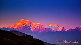 Self Adhesive UV Coated High Resolution Vinyl Print – The Himalaya Poster Fine Art Print