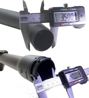 Rodak Flexible Hose Handle for 35 mm with Air Flow Control, Manufactured in Italy Vacuum Cleaner Hose Pipe