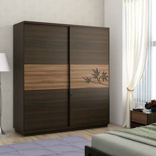 SPACEWOOD MAPLE Engineered Wood 2 Door Wardrobe