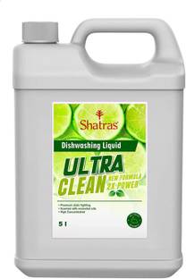 Shatras Dishwash Liquid Gel Green Lemon Can Dish Cleaning Gel