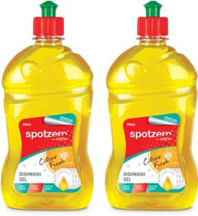 Spotzero by Milton Fights Grease|Liquid Dishwash Dish Cleaning Gel