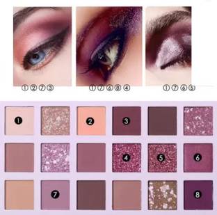 Jolli Huda Professional Beauty NUDE ORIGINAL EDITION EYESHADOW PALETTE 18ML(MULTICOLOR) 18 ml