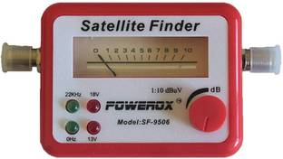 SS Sales SF-45 & 48 Analogue Satellite Signal Db Meter for Full Hd Dth Network Setting Solid Powerox sf9506 4Satellite Finder For All DTH Cable TVs Non-magnetic Electronic Level