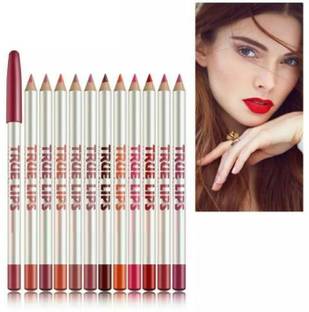 NADJA makeup set lip liner pencil 12 colors waterproof long lasting matte