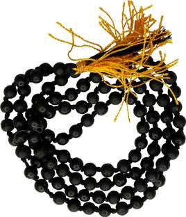 vinayakmoorti Shaligram Mala Shalagram Shila Mala Natural Original Mala Pooja(99 Beads)(17 In) Stone Chain