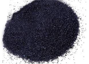 sri sainadh granites Aquarium black color crystal sand Painted Asymmetrical Marble Stone