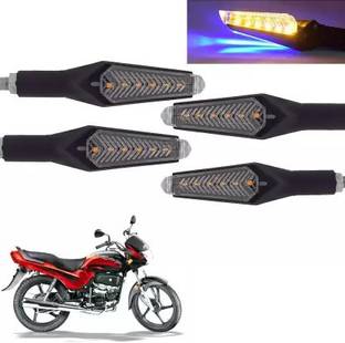 QZ DEVICE Front, Rear LED Indicator Light for Hero, Honda, Bajaj, Royal Enfield, Suzuki, TVS, Yamaha Universal For Bike