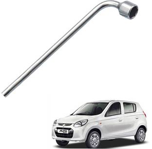 AUTO PEARL Car Wheel Nut Spanner Wrench For Alto 800 Car Wheel Wrench Single Sided -APA78 Alto 800 Single Sided L Type Wrench