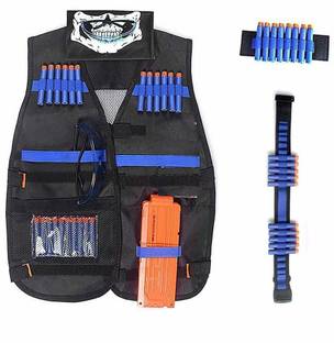 HASTHIP Tactical Vest Kit Compatible with Nerf Guns N-Strike Elite Series