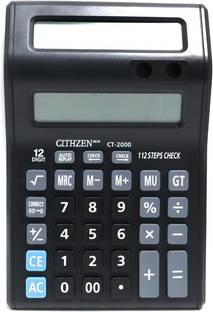 Villy Dual Double Display with Pen Stand -CT-2000 Basic  Calculator