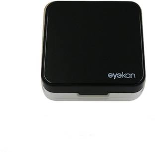 Inovera Eyekan Travel Contact Lens Case Box with Mirror (Black)