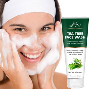 INTIMIFY Tea Tree  Face Pack Face Serum  For Oily Skin & Acne For Women Face Wash