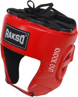 Rakso Head Guard, Boxing Head Guard Lite ContestHead Guard RED Boxing Head EXTRA LARGE Boxing Head Guard