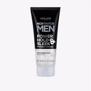 Oriflame NORTH FOR MEN Power Hold & Sleek Invisible Hair Gel Hair Gel