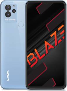 LAVA Blaze (Glass Blue, 64 GB)