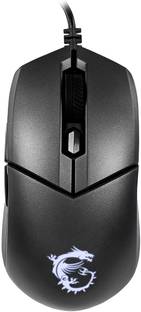 MSI CLUTCH GM11 WHITE Gaming Mouse Wired Ambidextrous Optical  Gaming Mouse
