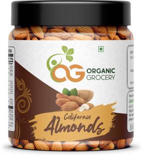 Organic Grocery Premium Dried, Nutritious & Delicious California Almonds Almonds