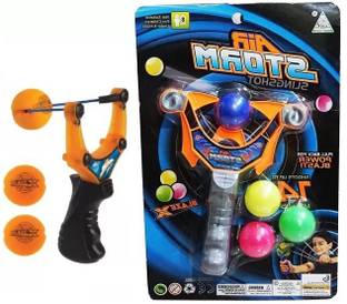 HALO NATION Pubg Air Storm Sling Shot Toy Plastic Slingshots Mini Archery & 4 shoot Balls Slingshots