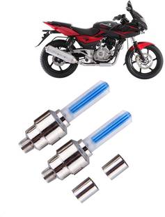 AK Art Tyre Cap/Vehicle Tyre Cap Bike Motorcycle Modify LED Light_03333 Fog Lamp Motorbike, Car, Truck LED for Bajaj (12 V, 2 W)