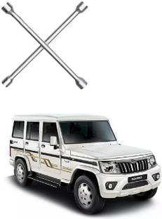 AUTO PEARL Car Wheel Nut Spanner Wrench for Bolero Size 17-19-21-23 Double Sided Lug Wrench