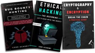 Ethical Hacking Beginning to Advance with Cryptography & Bug Bounty (Set of 3 Books)