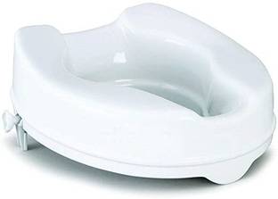 veayva RAISED TOILET SEAT 4 INCH |COMMODE SEAT ELEVATOR 4 INCH Commode Shower Chair