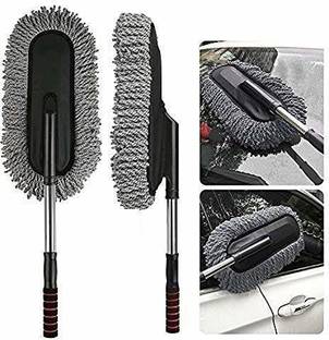 EXTRIA Car Dusting Tool Car Mop Wax Dash Duster Exterior Interior Cleaning Wet and Dry Duster