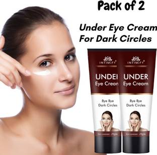 INTIMIFY Under Eye Cream For Women & Men, Dark Circle Remover (Pack of 2)