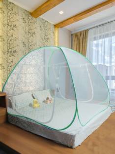 Flipkart SmartBuy Polyester Adults Washable Foldable Double Bed Mosquito Net