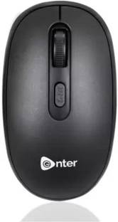 Lenon Enter Voyager Wireless Optical Mouse (USB 2.0, Black) Wireless Ambidextrous Optical Mouse  with Bluetooth
