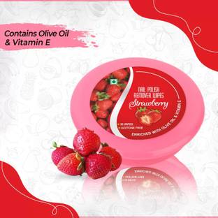 MYEONG Nail Polish Remover Pads Wet Wipes