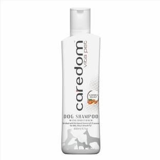 Caredom Dog Shampoo with Almond & Walnut Extracts Enriched with Rich Natural Vitamin A,E,D Source for Healthy Hair Growth Anti-dandruff, Anti-itching, Conditioning Vita Pet Dog Shampoo