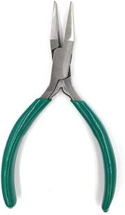 HOUF Flat Nose Steel Value Plier Multipurpose for Jewellery Making, Wire Wrapping Diagonal Plier