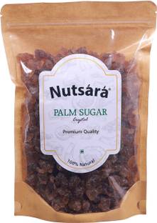 nutsara Palm Sugar Crystals , Palm Candy , Tal Mishri - Panam kalkandam 500gm Sugar