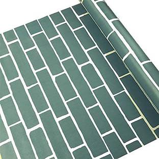 VI COLLECTIONS 1000 CM Grey Bricks PVC WP 1000 X 45 CM