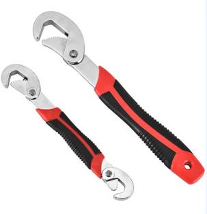 ADAWAT Universal Spanner Wrench Multi Function Universal Adjustable Grip Wrench Spanner Hand Tools Snap Grip Seen Universal Wrench Set Double Sided Socket Wrench