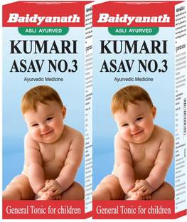 बैद्यनाथ Kumari Asav No.3, 200ml (Pack of 2)