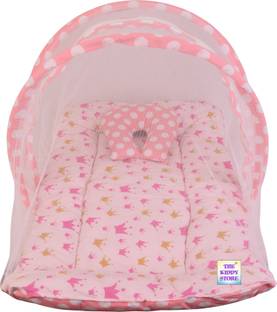 BABY KINGDOM Cotton Baby Bed Sized Bedding Set