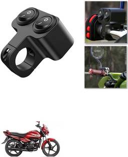 Znee Smart CNC On/Off Motorcycle Handlebar Fitting Dual Switch For Hero Splendor NXG Handle Bar Grip For Hero Universal For Bike
